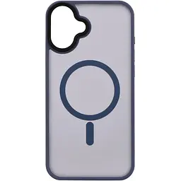 Чохол 2Е Basic для iPhone 16 Plus, Soft Touch MagSafe Cover, синій світлий 2E teh0019315