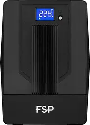 FSP Джерело безперебійного живлення iFP1500, 1500VA/900W, LCD, RJ45, USB, 2xSchuko + 2xIEC - мініатюра 2