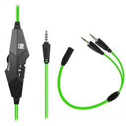 Навушники Gemix N1 Black-Green Gaming - мініатюра 4