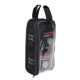 Бинти на лікоть PS-3600 Elbow Wraps Power System PS-3600_Red-Black, Red/Black (пара) - мініатюра 3