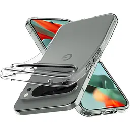 Чохол протиударний Spigen Liquid Crystal Flex для Google Pixel 9 Pro XL (6.8") Clear прозорий ACS07739 - мініатюра 11