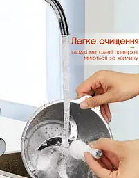 Подрібнювач для кухні Crownberg MultiFunction Food Blender 500 Вт з металічною чашою Black - мініатюра 8