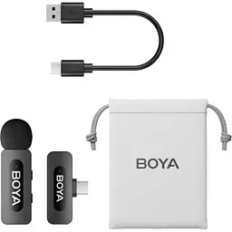 Мікрофон Boya (BY-V10) Type-C Black (BY-V10) - мініатюра 2