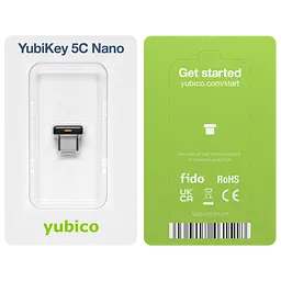 Апаратний ключ Yubico Yubikey 5C Nano USB Type-C (683071) - мініатюра 6