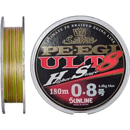 Шнур Sunline PE EGI ULT HS8 180 м 0.8/0.148 мм 6.0 кг