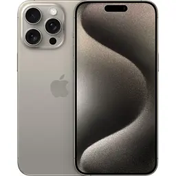 Смартфон Apple iPhone 15 Pro Max 512GB Natural Titanium Seller Refurbished