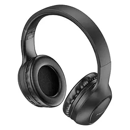 Навушники Borofone BO19 Musique BT headphones, BT5.3, ANC, AUX, 200mAh, 20h, black - мініатюра 3