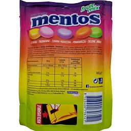 Драже Mentos Fruit 160g - мініатюра 2