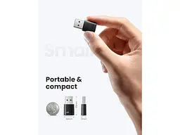 Bluetooth адаптер UGREEN CM390 Black (80889) - мініатюра 3