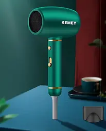 Дорожний фен Kemei Km-8228 з іонізацією - мініатюра 4