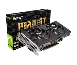 Відеокарта GeForce RTX 2060 6GB Palit Dual (NE62060018J9-1160A) Б/В