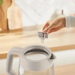 Чайник електричний Tefal Morning Glass Kettle 1.7 л бежевий (KO2G0BE0) - мініатюра 7