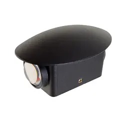 Подсветка Brille фасадная LED 2W NW IP54 BK (AL-606/2)