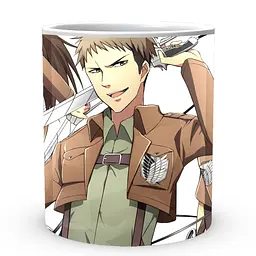 Кухоль GeekLand Attack on Titan Атака Титанів Саша Жан Конні AOT 002.24 330 мл білий - мініатюра 2