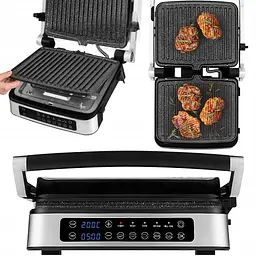 Електрогриль Zeegma Grill Chef Silver - мініатюра 5