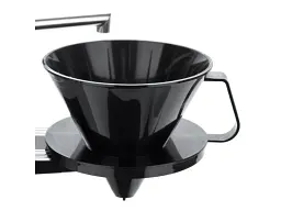 Крапельна кавоварка MOCCAMASTER Cup-One Coffee Brewer Cream Black - мініатюра 4