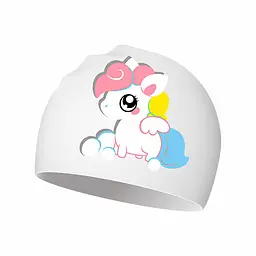 Дитяча Шапочка для плавання Renvo Lima Pony JR Білий OSFM (1SC520-03) - мініатюра 6