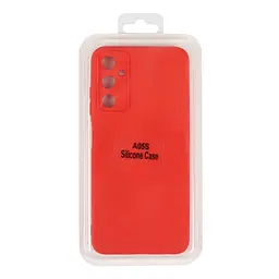 Чохол Silicone Cover з рамкою камери Samsung Galaxy A05s Red - мініатюра 2