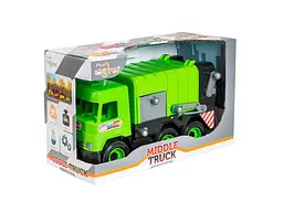 Сміттєвоз Middle Truck 39484 (зелений)
