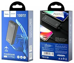 Портативна батарея Hoco Elegant shell J45 Pro 10000 mAh Black - мініатюра 5