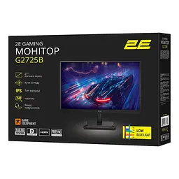 Монітор 2E 27" GAMING G2725B (2E-G2725B-01.UA) 1920x1080 (FullHD) IPS 240 Hz - мініатюра 14