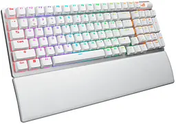 Клавіатура ASUS ROG Strix Scope II NX Snow Wireless EN RGB White (90MP037A-BKUA30) - мініатюра 4