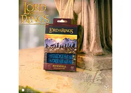 Набір кубиків The Lord of the Rings: Rivendell 10xD6 Dice Set - Water (LOTR/190166/RIV/B2) - мініатюра 4