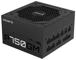 Блок живлення GIGABYTE P750GM 750W 80 Plus Gold 80+ Gold (GP-P750GM) Black