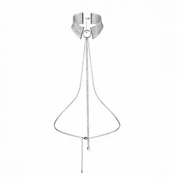 Прикраса на шию Bijoux Indiscrets Desir Metallique Collar (сріблястий)