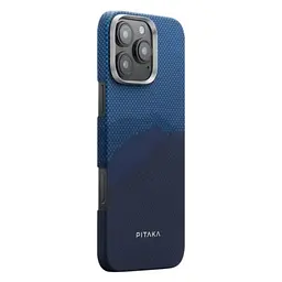 Карбоновий чохол Pitaka Tactile Woven Case StarPeak Over The Horizon для iPhone 16 Pro (KI1601POTH) - мініатюра 2