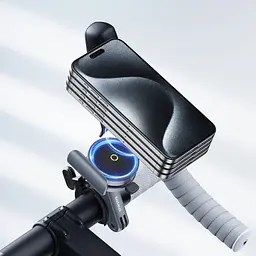 Мото-вело тримач Baseus PrimeTrip Series Magnetic Bike Phone Holder чорний C40569000121-00 - мініатюра 2