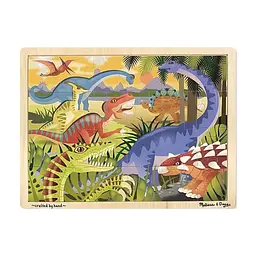 Пазл Melissa&Doug в рамці Динозаври, 24 елемента (MD19066)