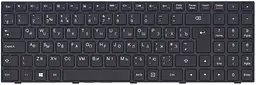 Клавіатура для ноутбука Lenovo IdeaPad (100-15) Black, (Black Frame)