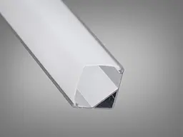 Профіль для LED стрічки, накладний кутовий - мініатюра 2