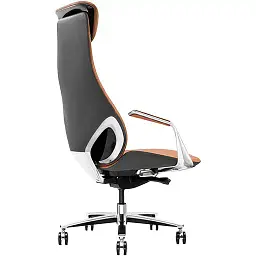 Офісне крісло GT Racer X-808 (ZP-08, ZP-05), сіро-коричневе (X-808 Brown/Gray (ZP-08, ZP-05)) - мініатюра 4