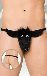 Мужские стринги с бычком Thong 4437 Soft Line для страстных и горячих самцов SoftLine 5591443710; 89-5591443710 24253 - мініатюра 1