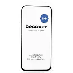 Захисне скло BeCover для Google Pixel 8a 10D Black (711491) - мініатюра 3