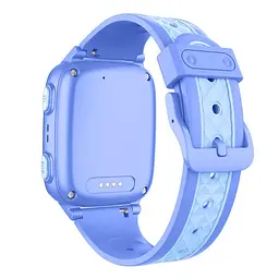 Смарт годинник дитячий Lemfo D57 з GPS трекером, 4G SIM-картою, відеодзвінками, прослуховуванням, геозоною та кнопкою SOS Синій - мініатюра 3