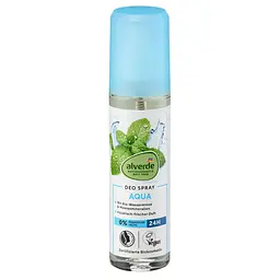 Дезодорант-спрей Alverde Naturkosmetik Deo Spray Aqua Wasserminze з м'ятою та морськими мінералами 75 мл