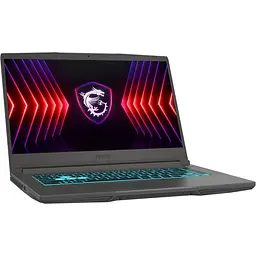 Ноутбук MSI Thin 15 B13VE (15.6 FHD IPS LED 144 Hz, Intel Core i7-13620H, 16 GB, 512 SSD, RTX 4050 6 GB, DOS) Gray (B13VE-3483XUA) - мініатюра 2