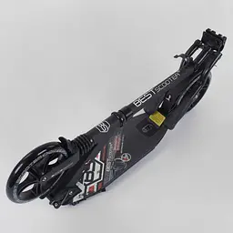 Самокат Best Scooter 84х14х33 см Чорно-червоний 000231536 - мініатюра 3