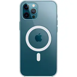 Чохол Clear Case with MagSafe для Apple iPhone 12/12 Pro Transparent AA [84278] - мініатюра 2