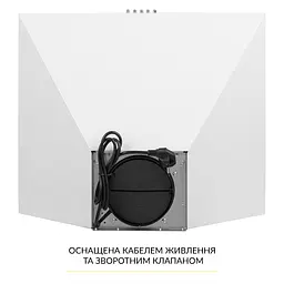 Витяжка купольна WEILOR WK 65 WH - мініатюра 8