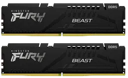 Оперативна пам'ять Kingston Fury 32GB (2x16GB) DDR5 6000MHz Beast Black (KF560C30BBK2-32)