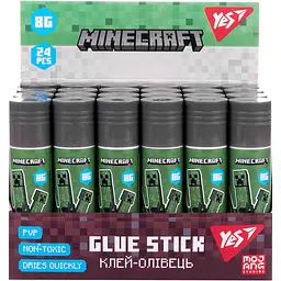 Клей-олівець Yes PVA Minecraft 8 г (320303) - мініатюра 2