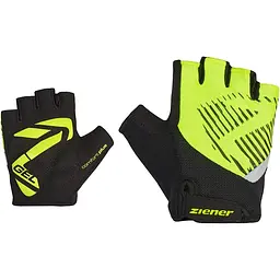 Велорукавички Ziener Cull Junior XL Чорний-Жовтий