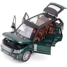 Колекційна металева модель позашляховика АвтоЕксперт Range Rover з інерцією, світлом та звуком 1:24 - мініатюра 9