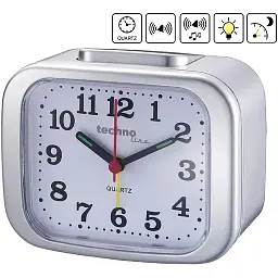 Годинник настільний Technoline Modell XL Silver (Modell XL silber) - мініатюра 2