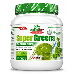 Натуральная добавка AMIX GreenDay Super Greens Smooth Drink, 360 грамм