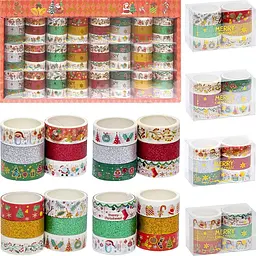 Скотч декоративний Merry Christmas паперовий XM-JD2273-2 1,5смx2м